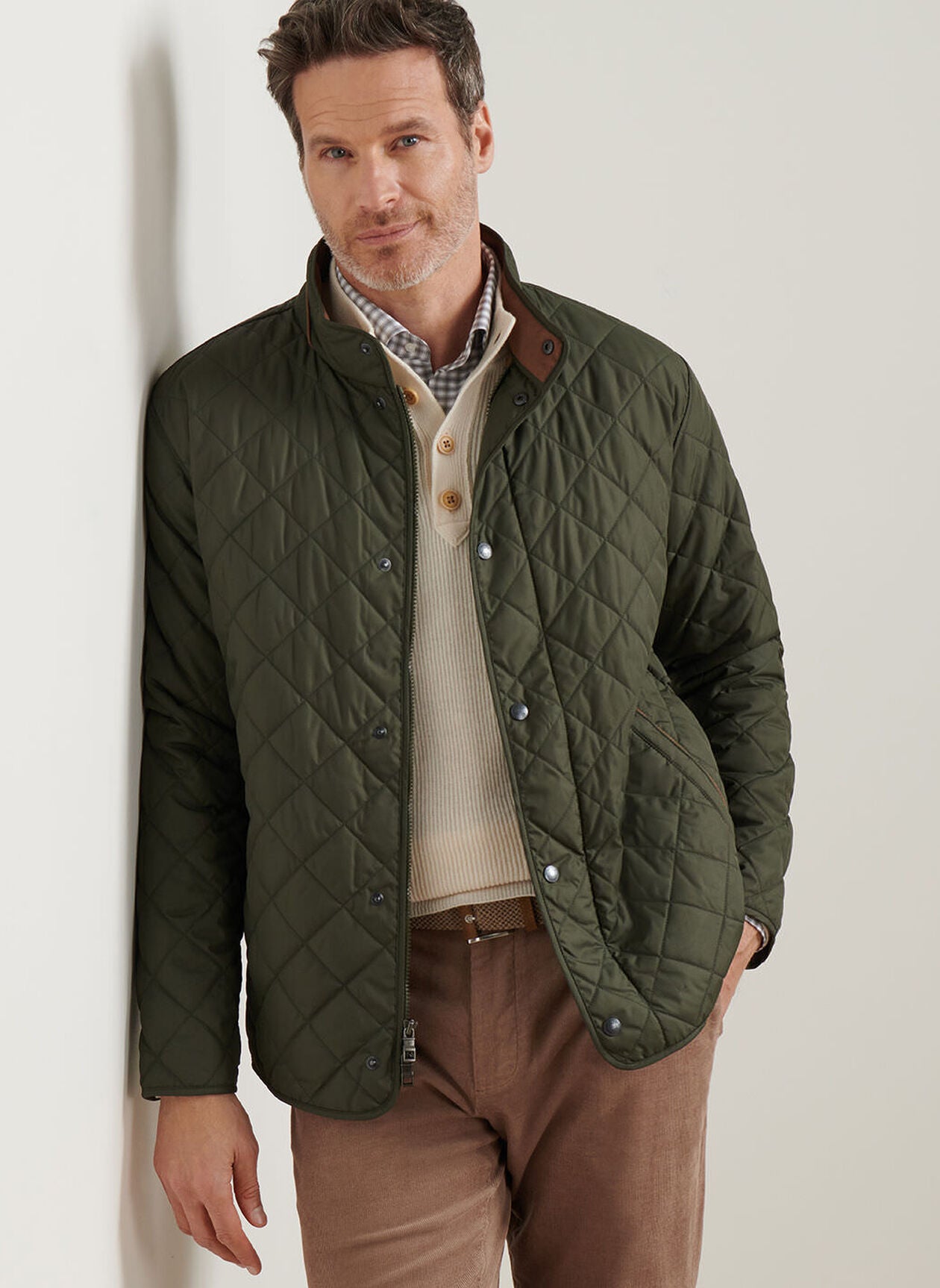 Suffolk Coat - Dark Olive