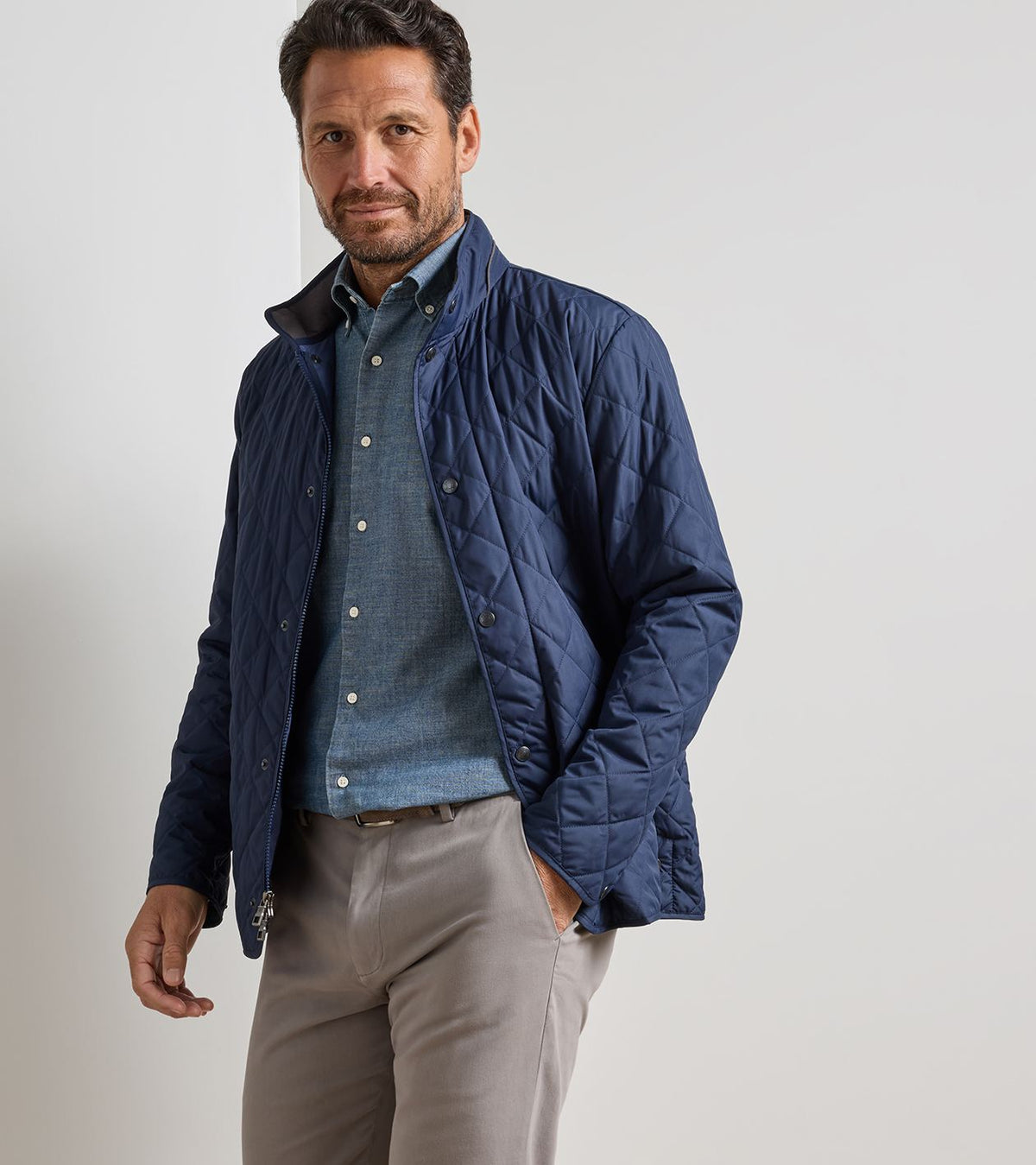 Suffolk Coat-Navy