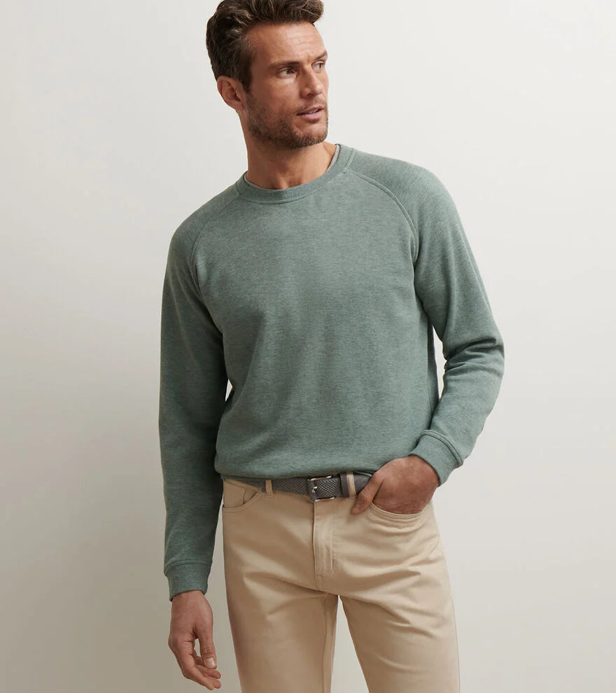 Crown Knit Crewneck-MF25K48-BASIL