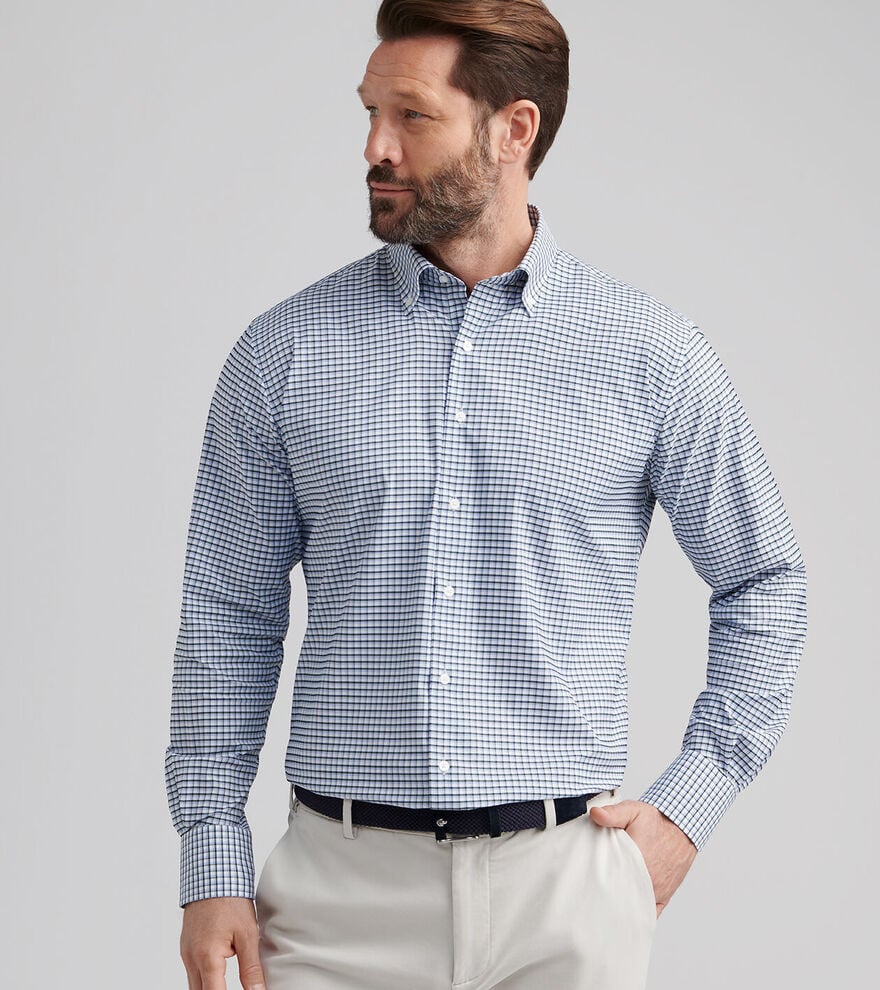 Cashiers Sport Shirt-MF25W45LTBP-DEEP VERDANT