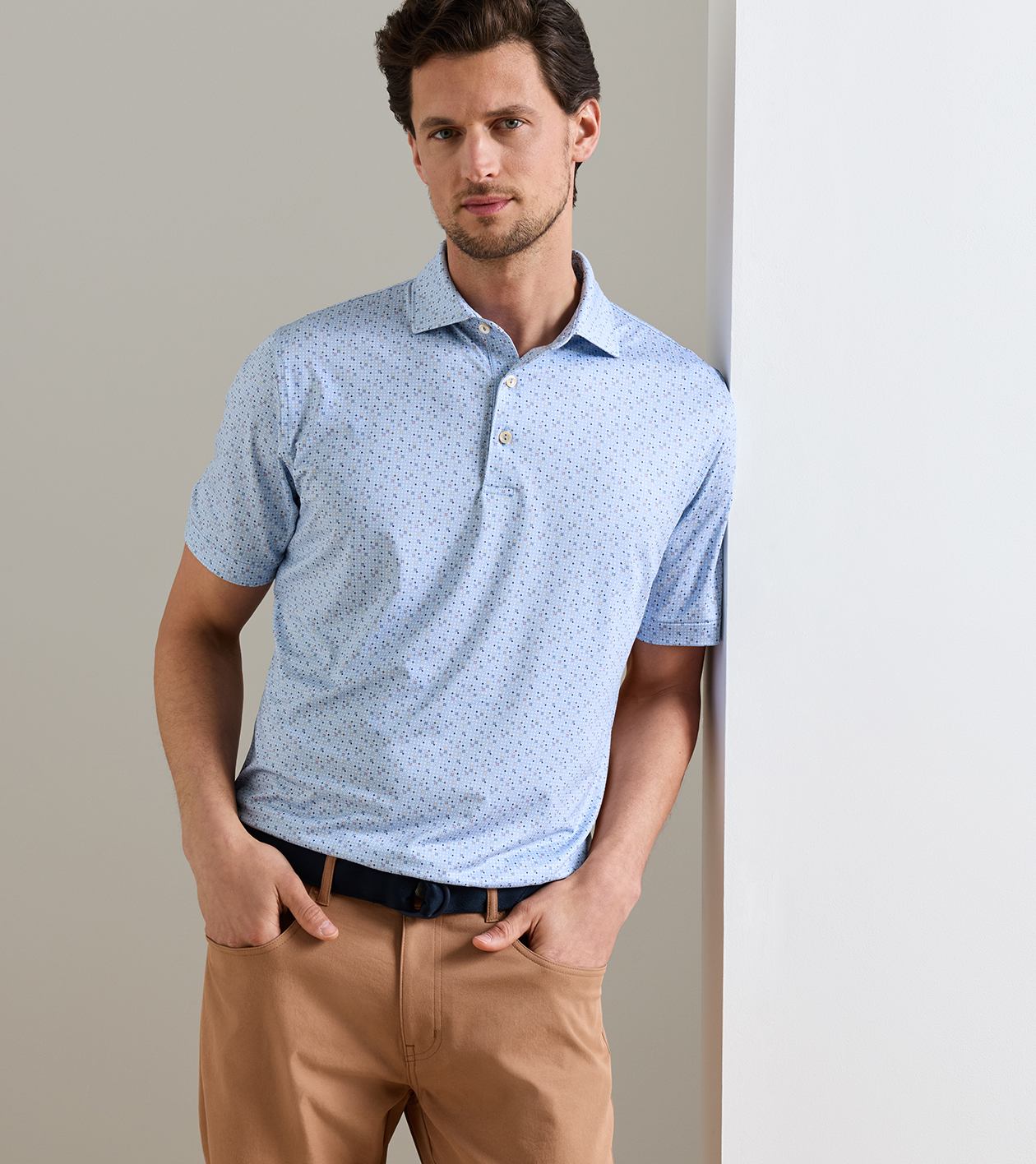 Rivington Perf. Polo-MF26EK00S-LAKESIDE