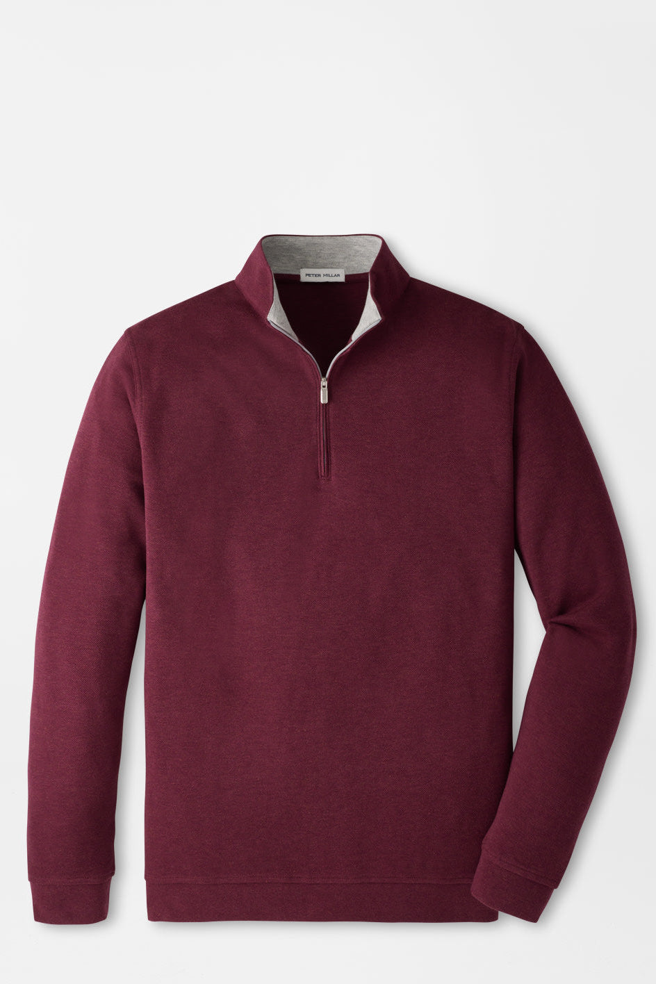 Crown Comfort Quarter-Zip Pullover-MF26K49-Bordeaux