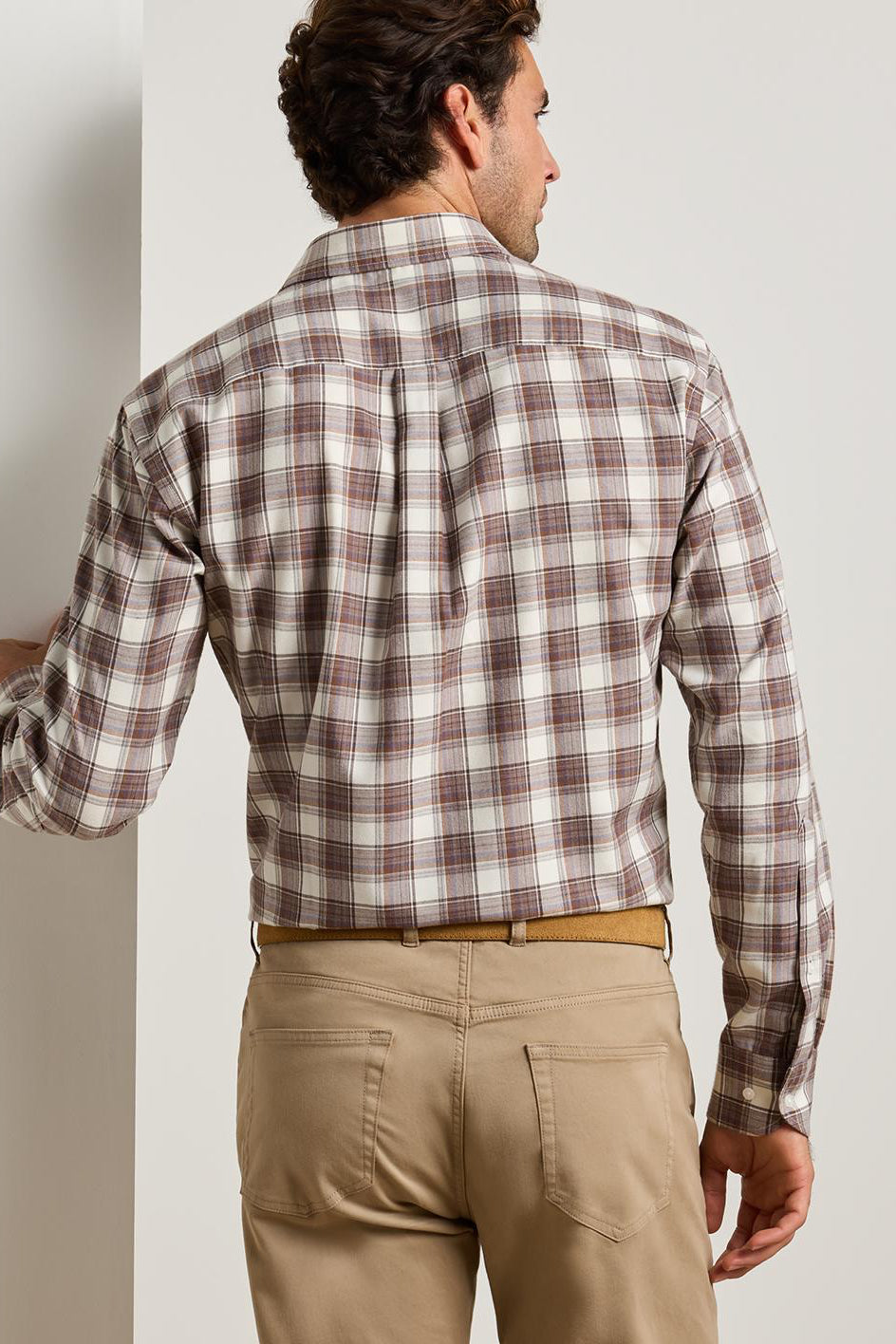 Cannon Perf. Flannel Sport Shirt-MF26W64LTS-WINIV