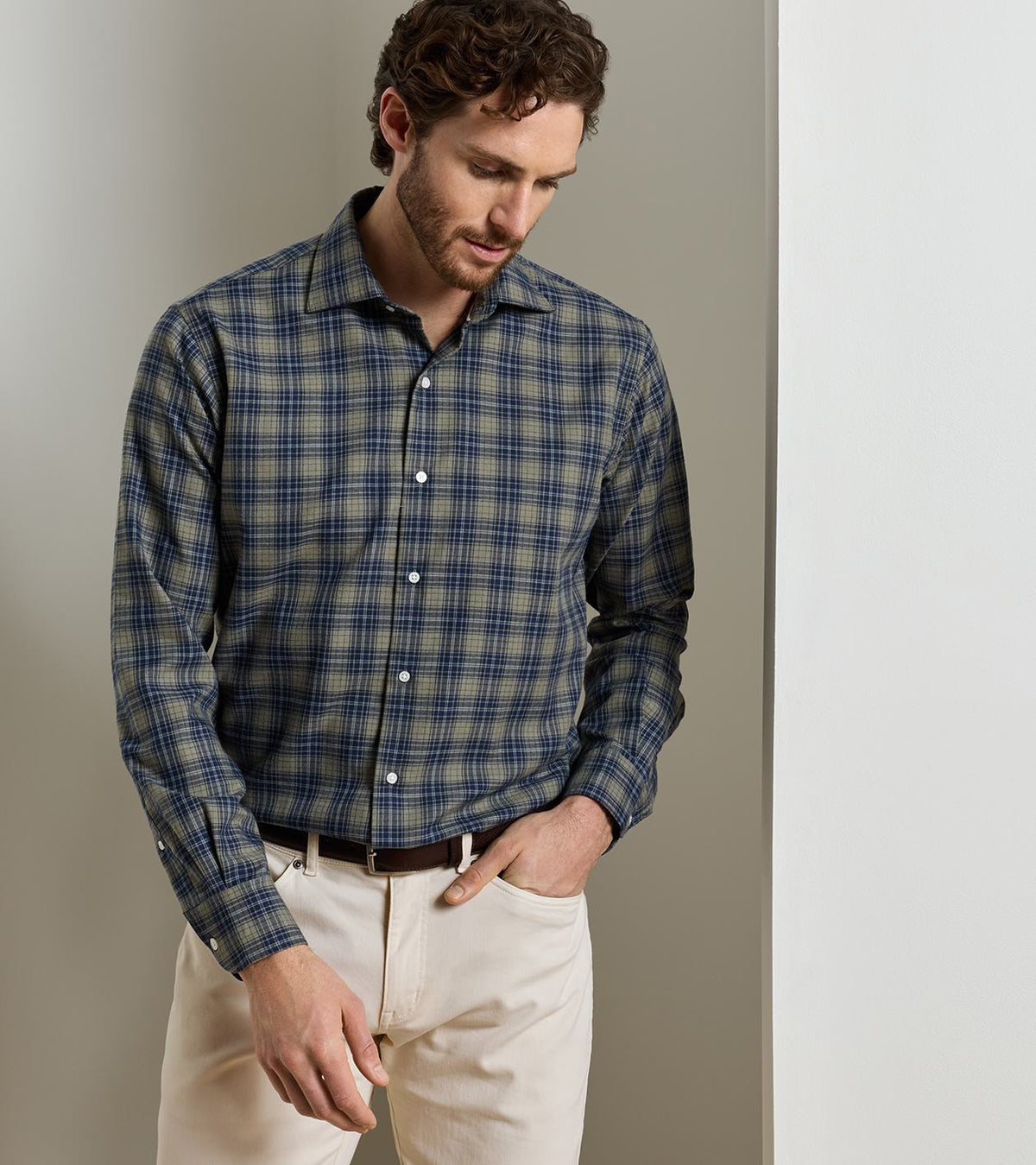 Dean Perf. Flannel Sport Shirt-FTG