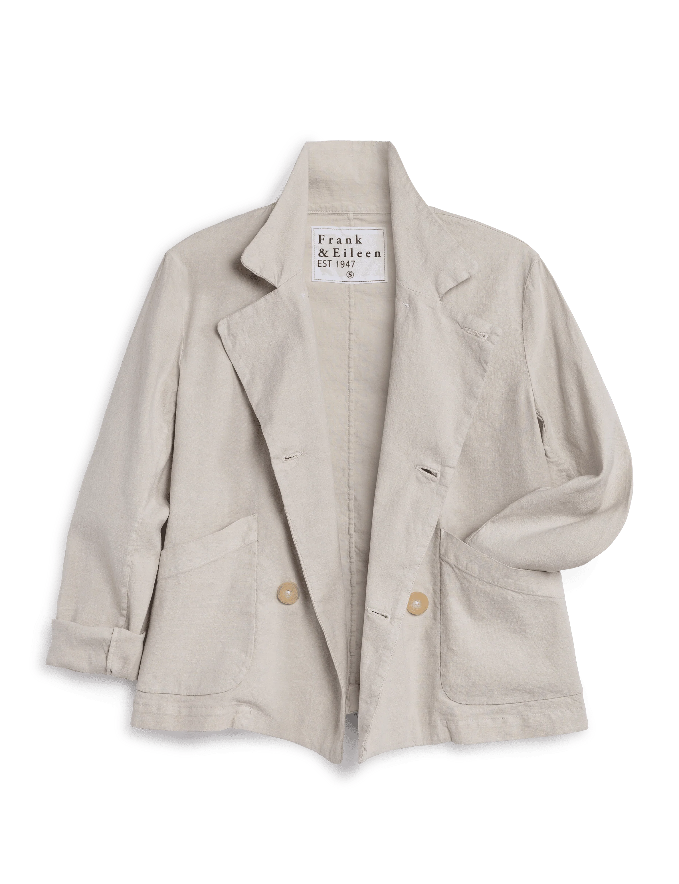 Mini Belfast Cropped Peacoat - Cement