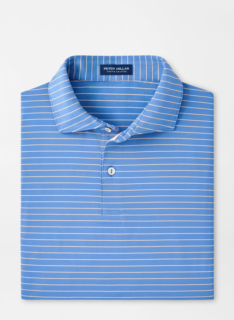 Duet Performance Jersey Polo In Cascade