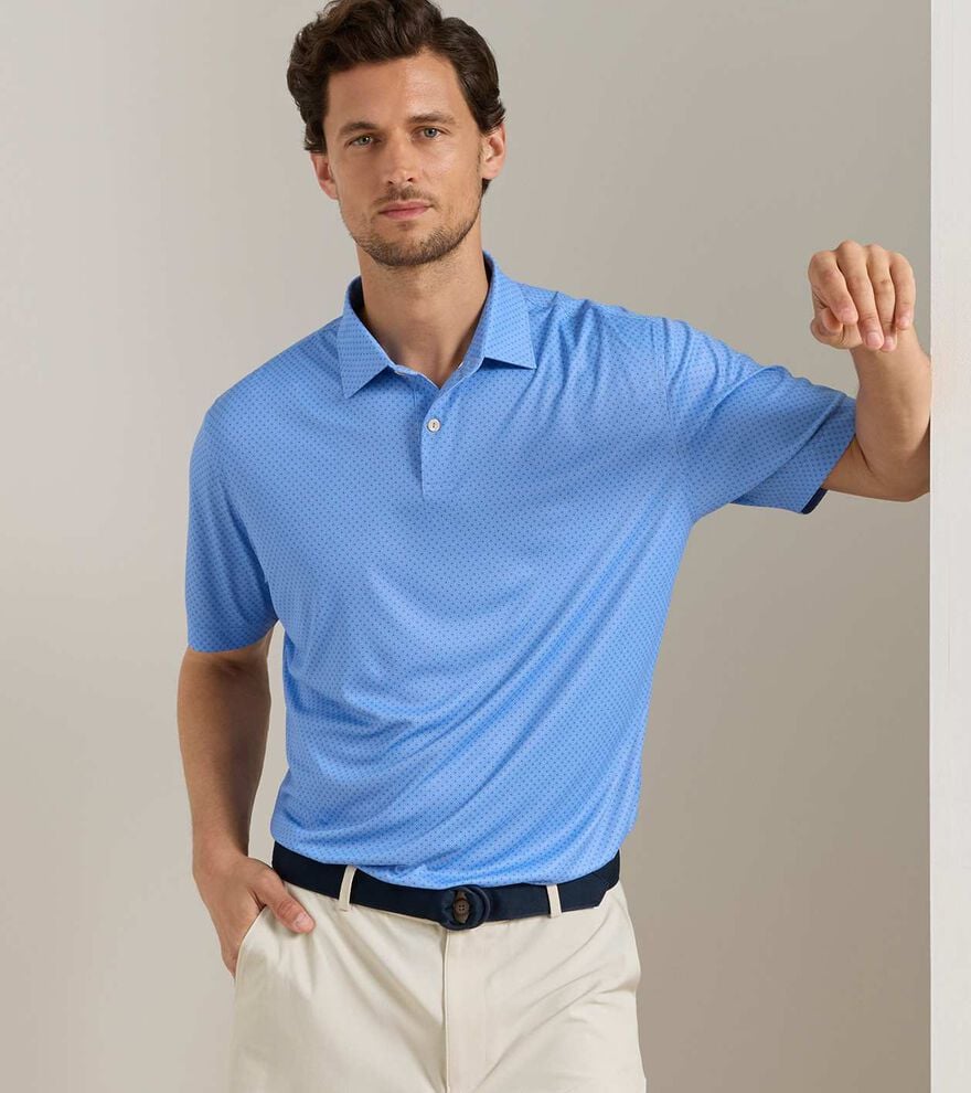 Featherweight Starmount Performance Polo-Bluebird