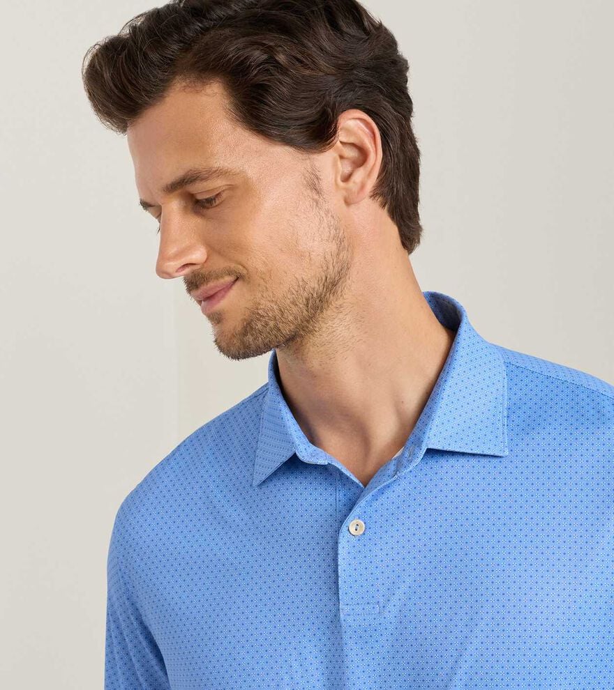 Featherweight Starmount Performance Polo-Bluebird