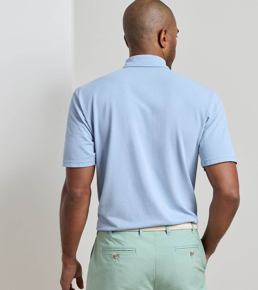 Everyday Pique Polo-Cottage Blue