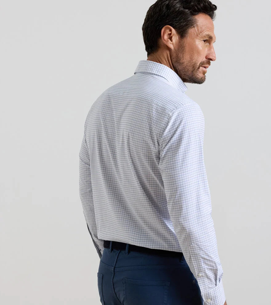 Rommel Perf. Sport Shirt-MS26W40LTBP-Cloudy Blue