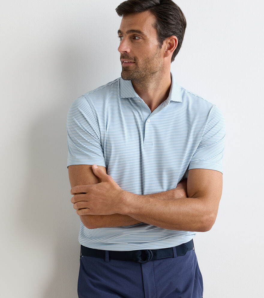 Ensemble Polo-MS26XK02E-White/Light Willow