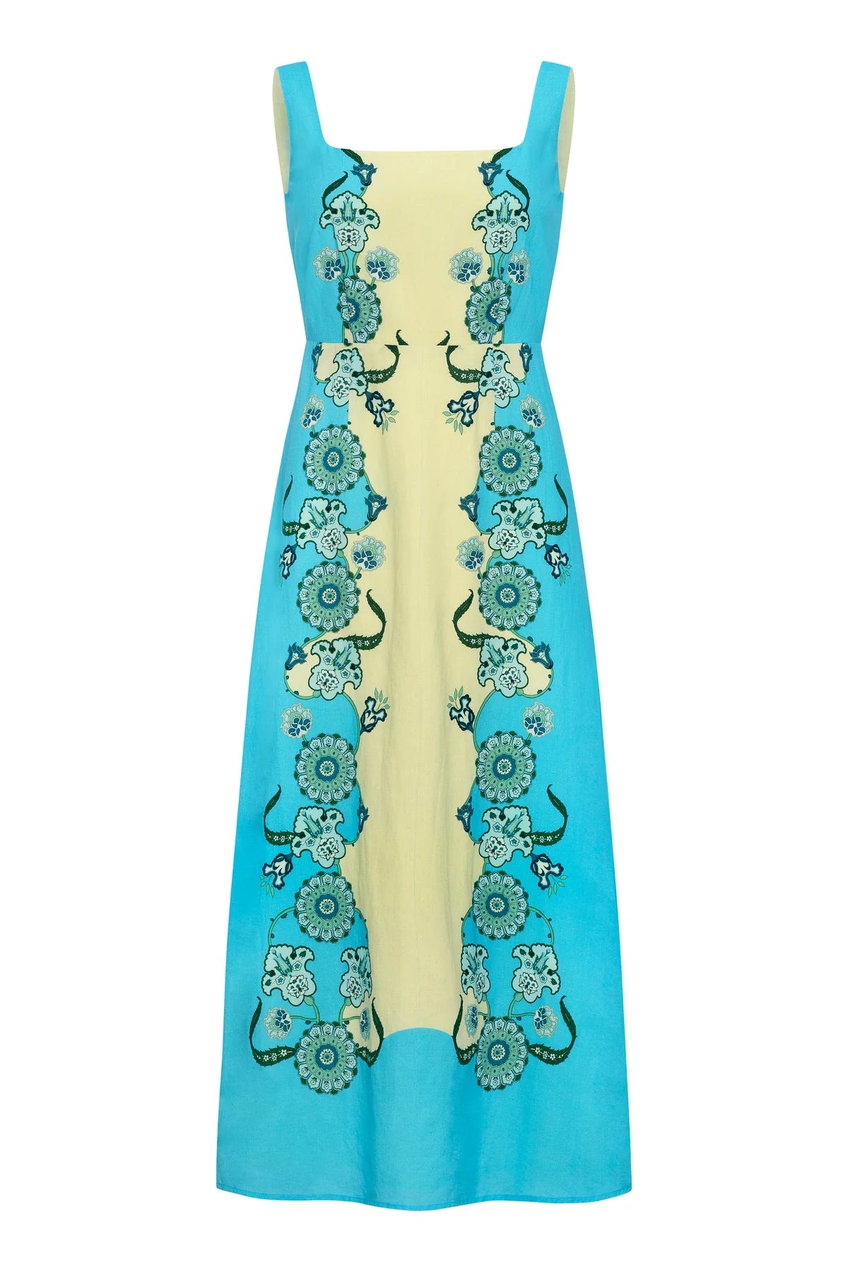 Minnie Midi Dress - Coastal