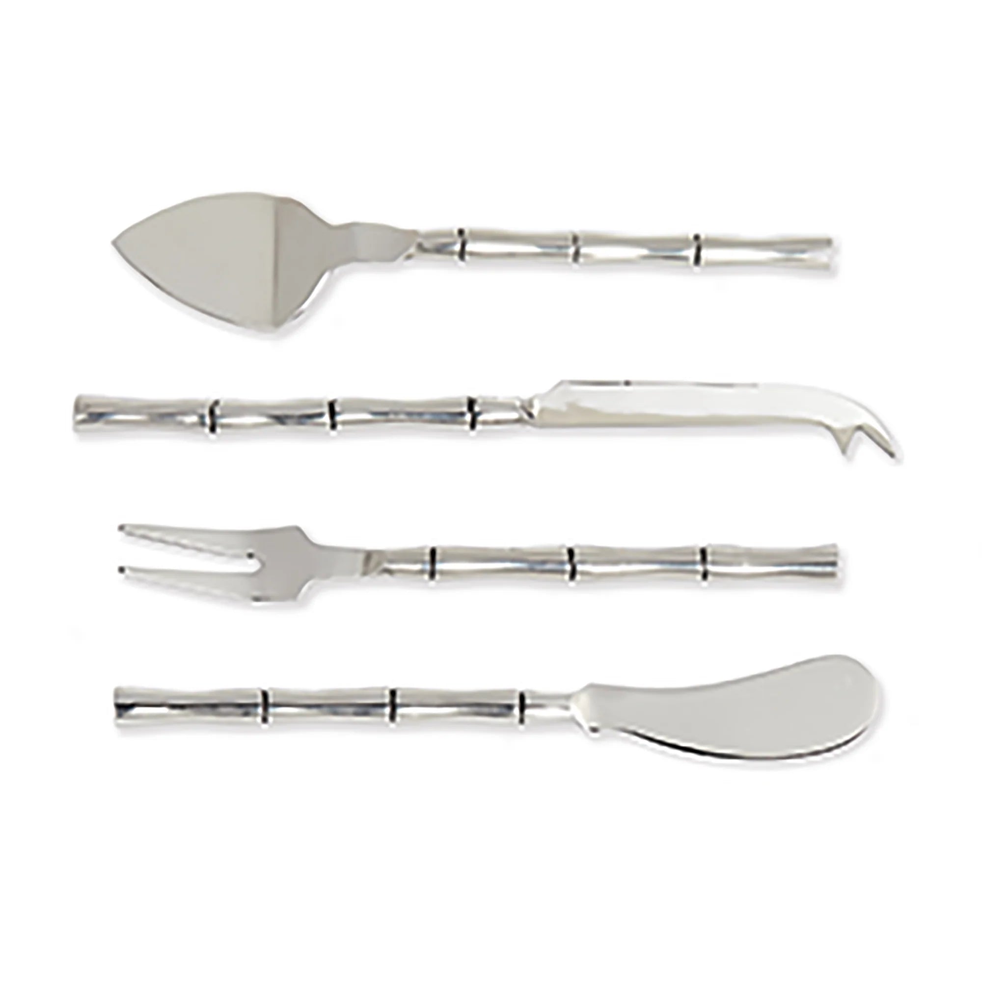 BMH - Stainless Bamboo Charcuterie Set