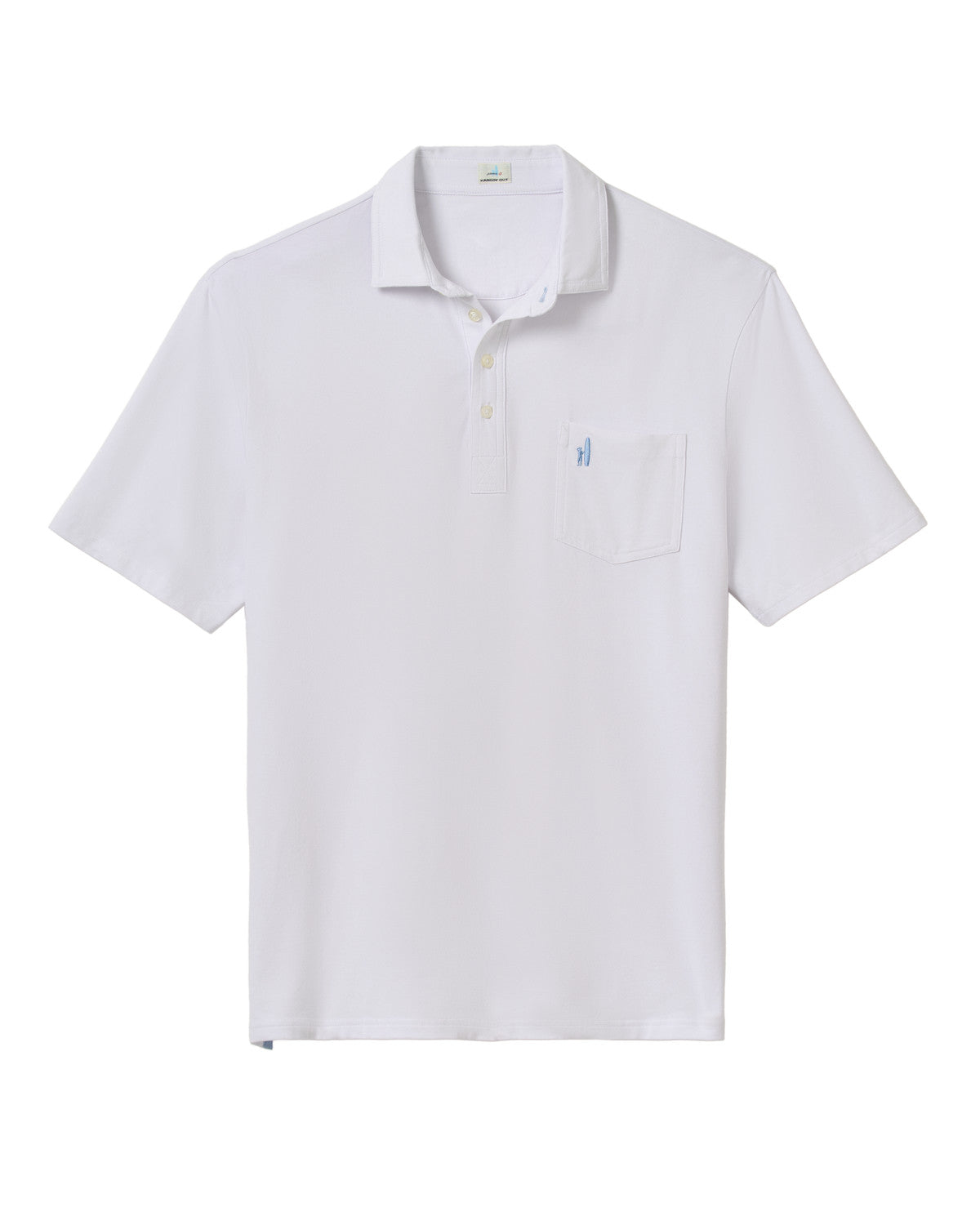 Original 4 Button Polo-White