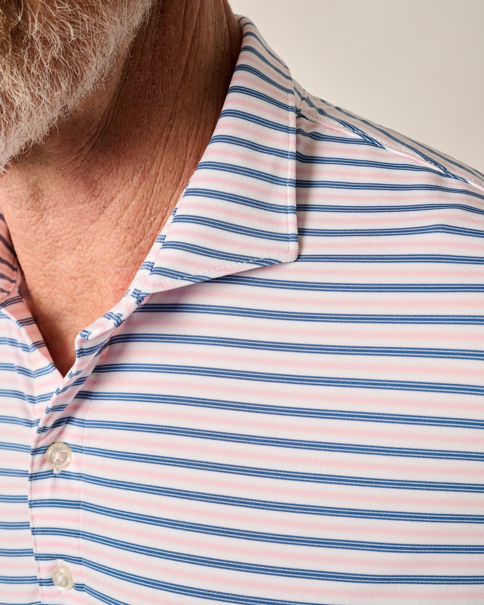 Performance Jersey Polo-Bronte Porto Pink