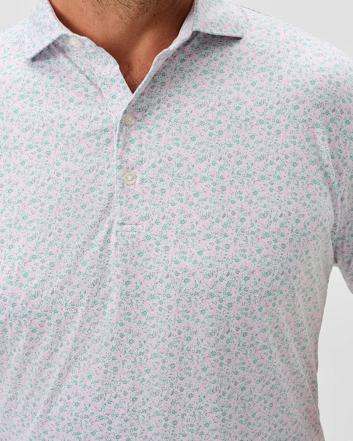 Featherweight Perf. Polo - Marietta - Cilantro