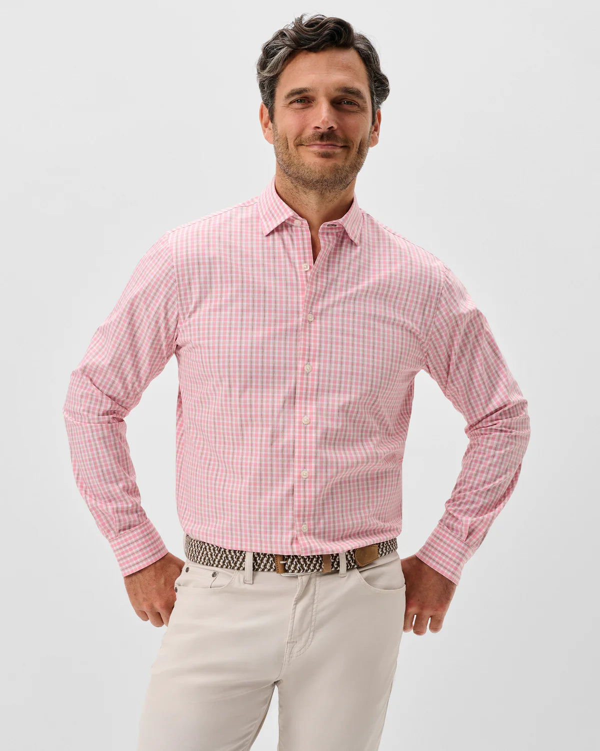 Everyday Perf. Shirt - Morse - Petal