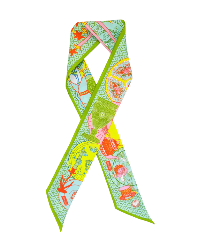 Tea Party Silk Ribbon