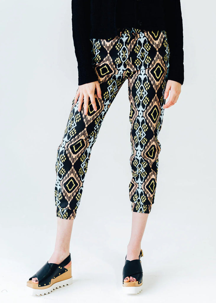 Track Pants in Ikat