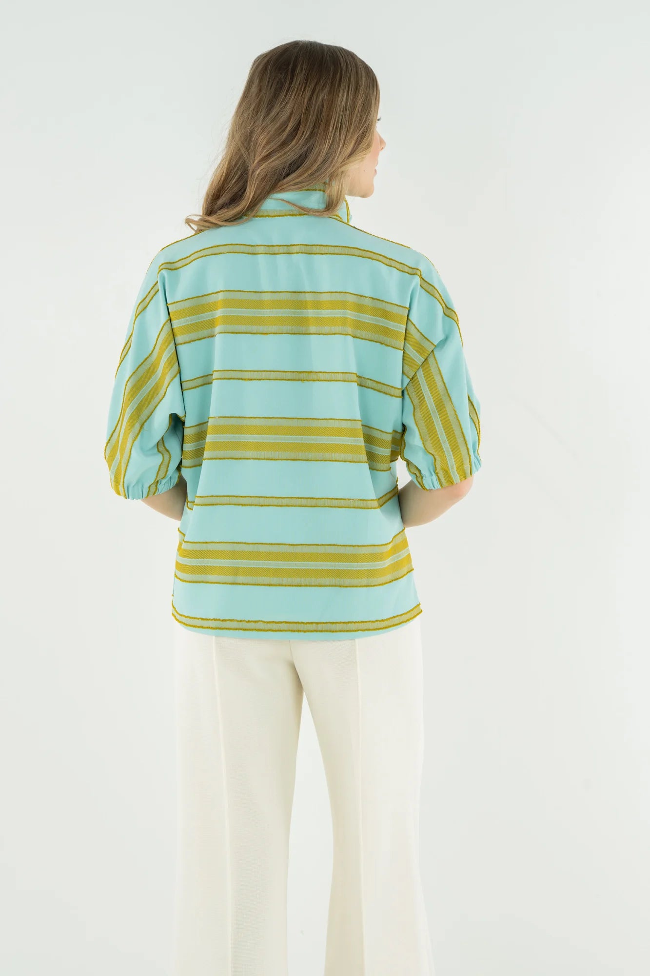 Bonny Top - Fringe Stripe