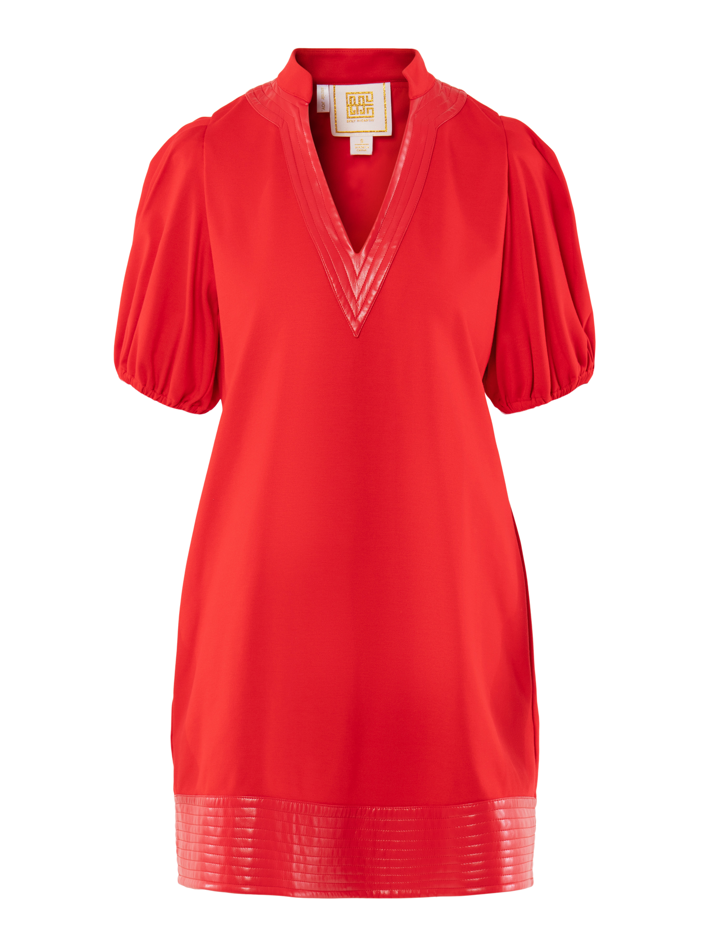 Hampton Mini Dress - High Risk Red