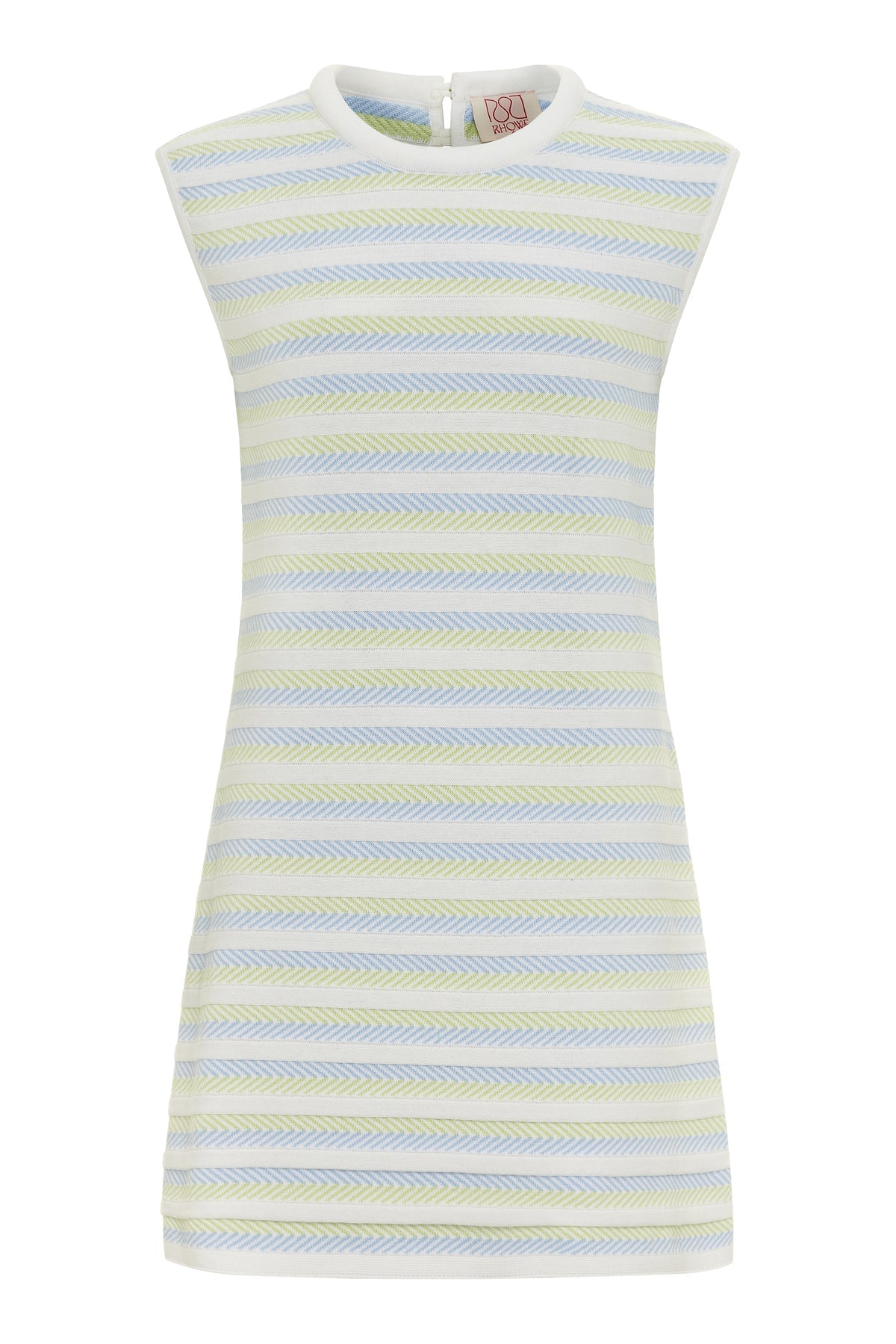 Wells Dress - Fringe Blue Green