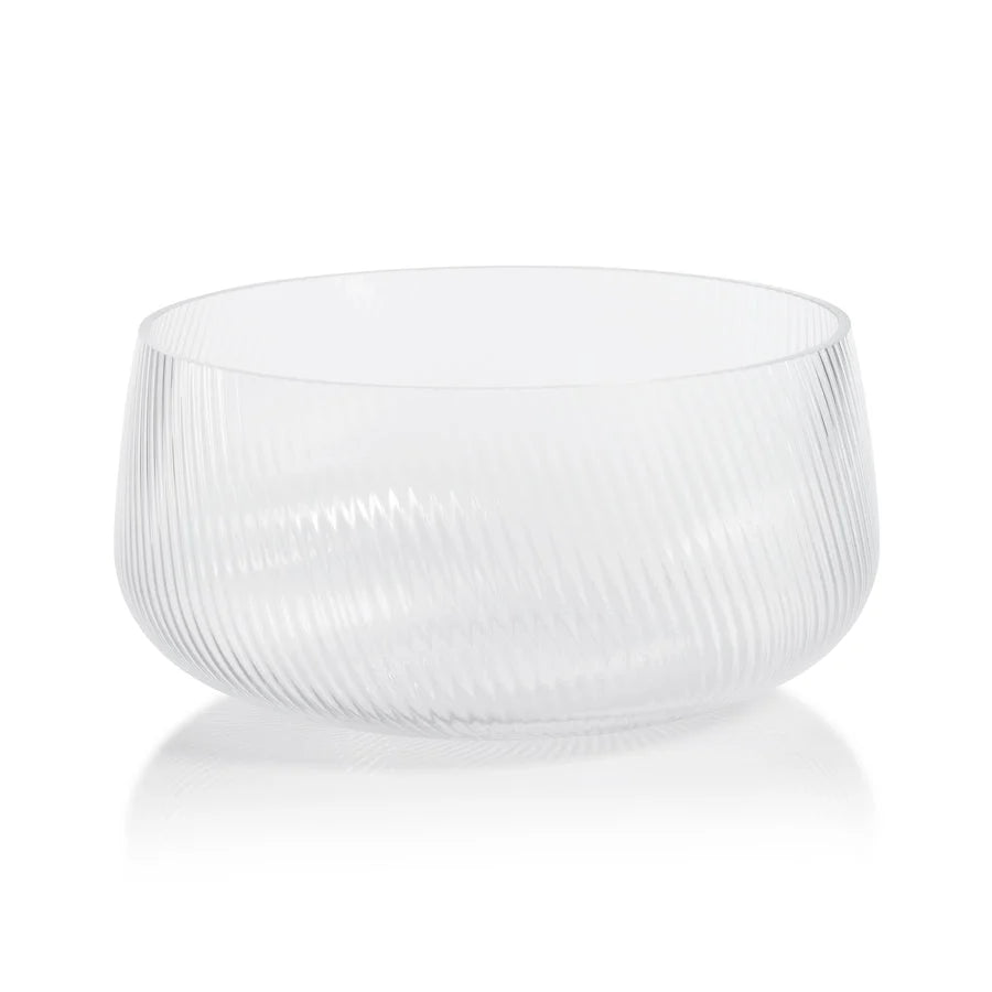 BMH - Rippled Glass Salad Bowl