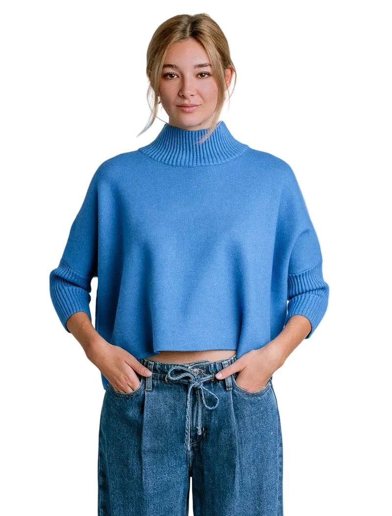 Aja Sweater - Persian Blue
