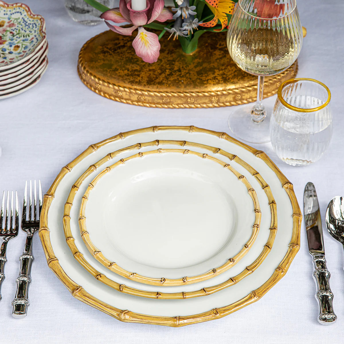 BMH - Bamboo Salad Plate (8)