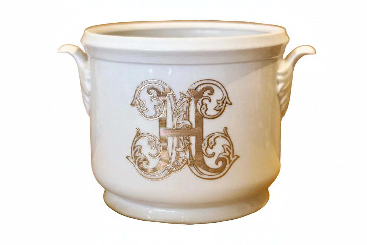 BMH - Large Monogram Cachepot