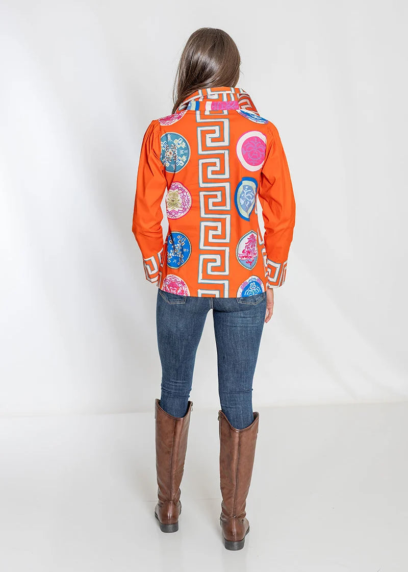Lana Relaxed Shirt - Greek Revival