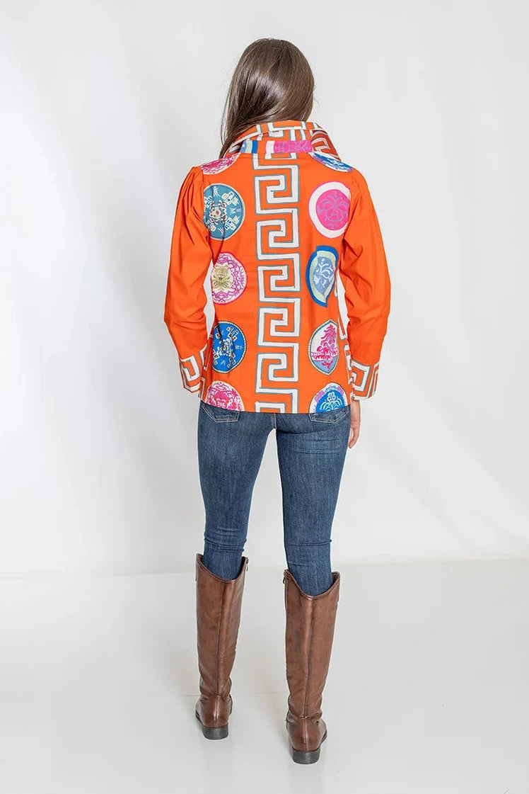 Lana Relaxed Shirt - Greek Revival
