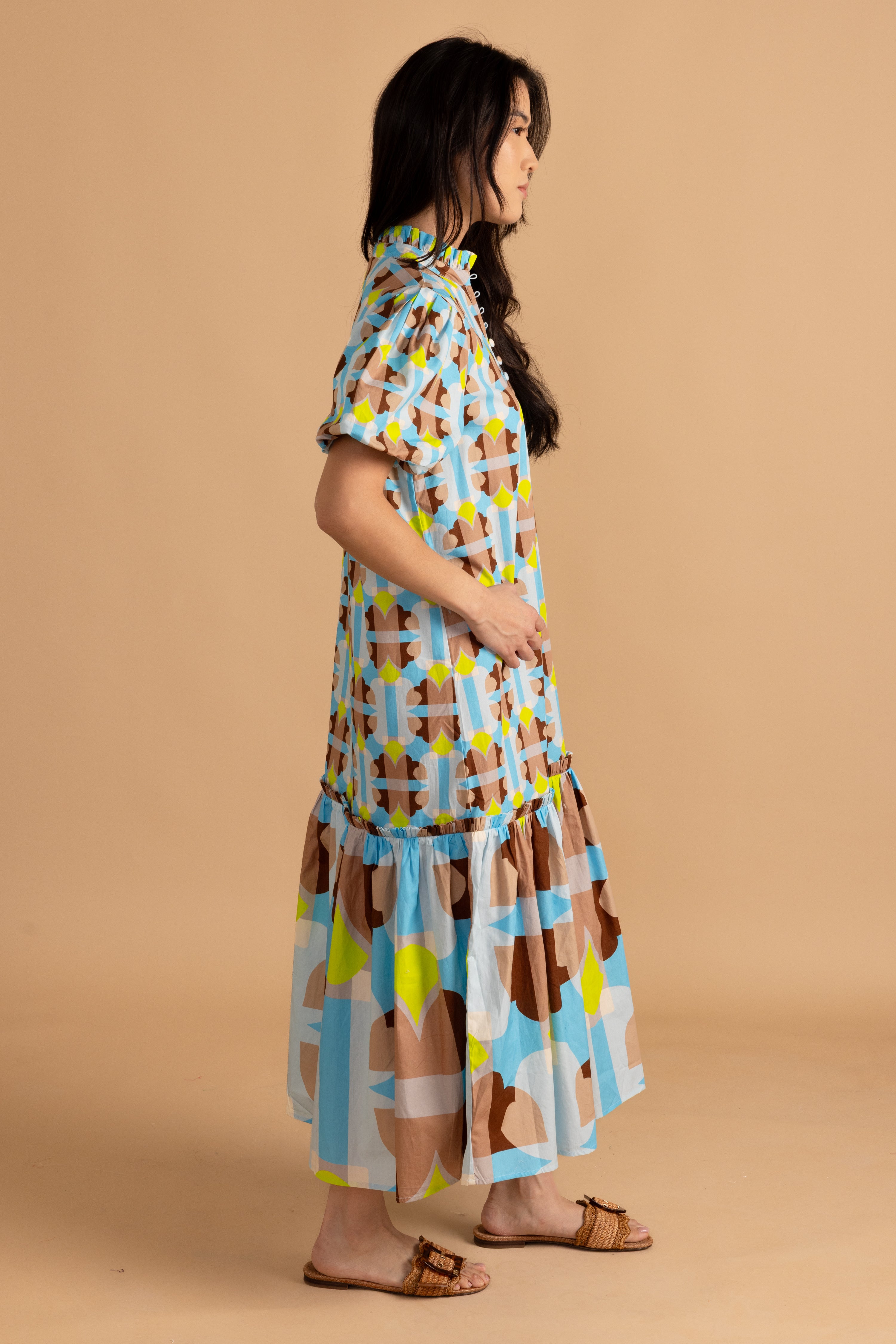 Carly Dress - Combo Deco