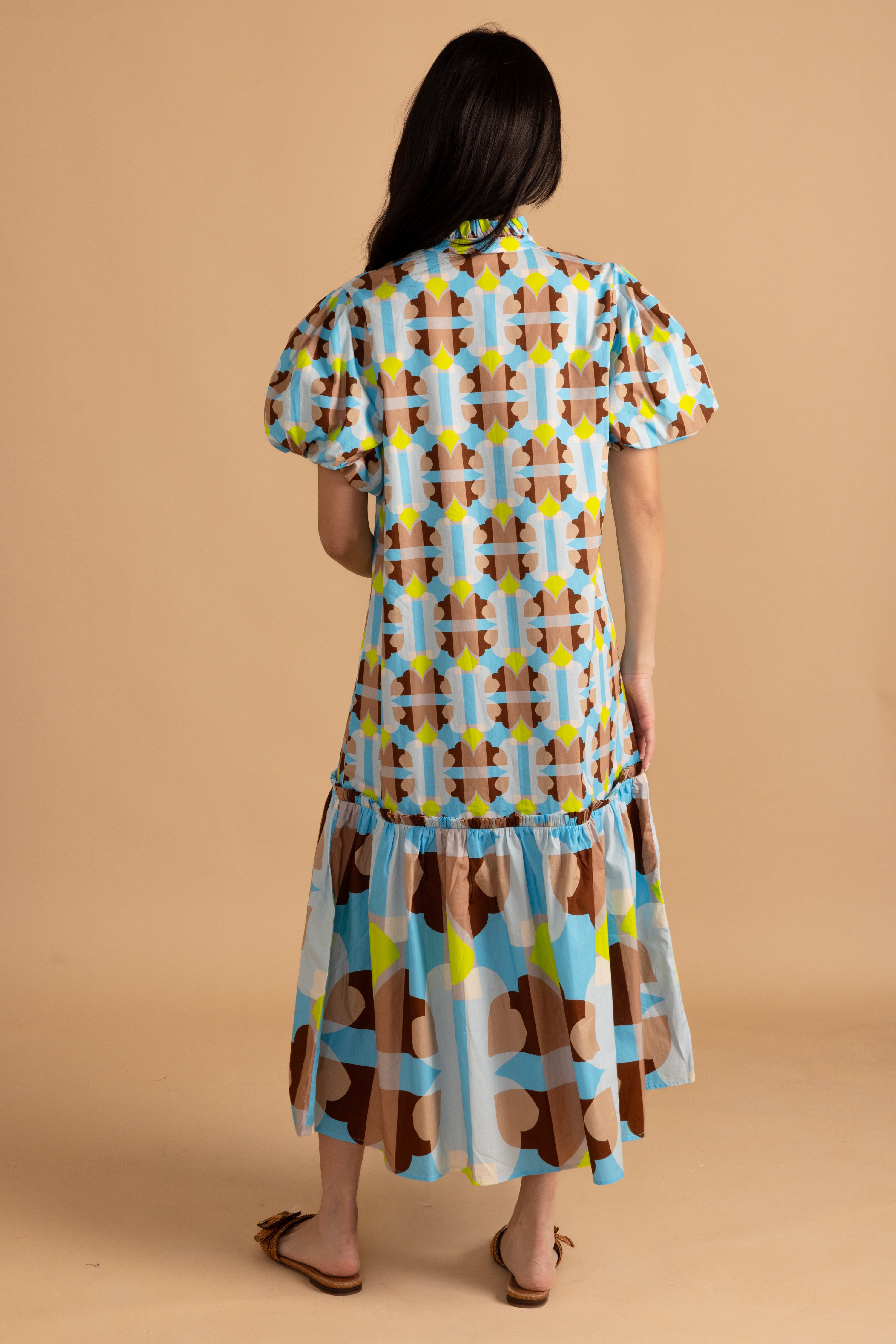 Carly Dress - Combo Deco