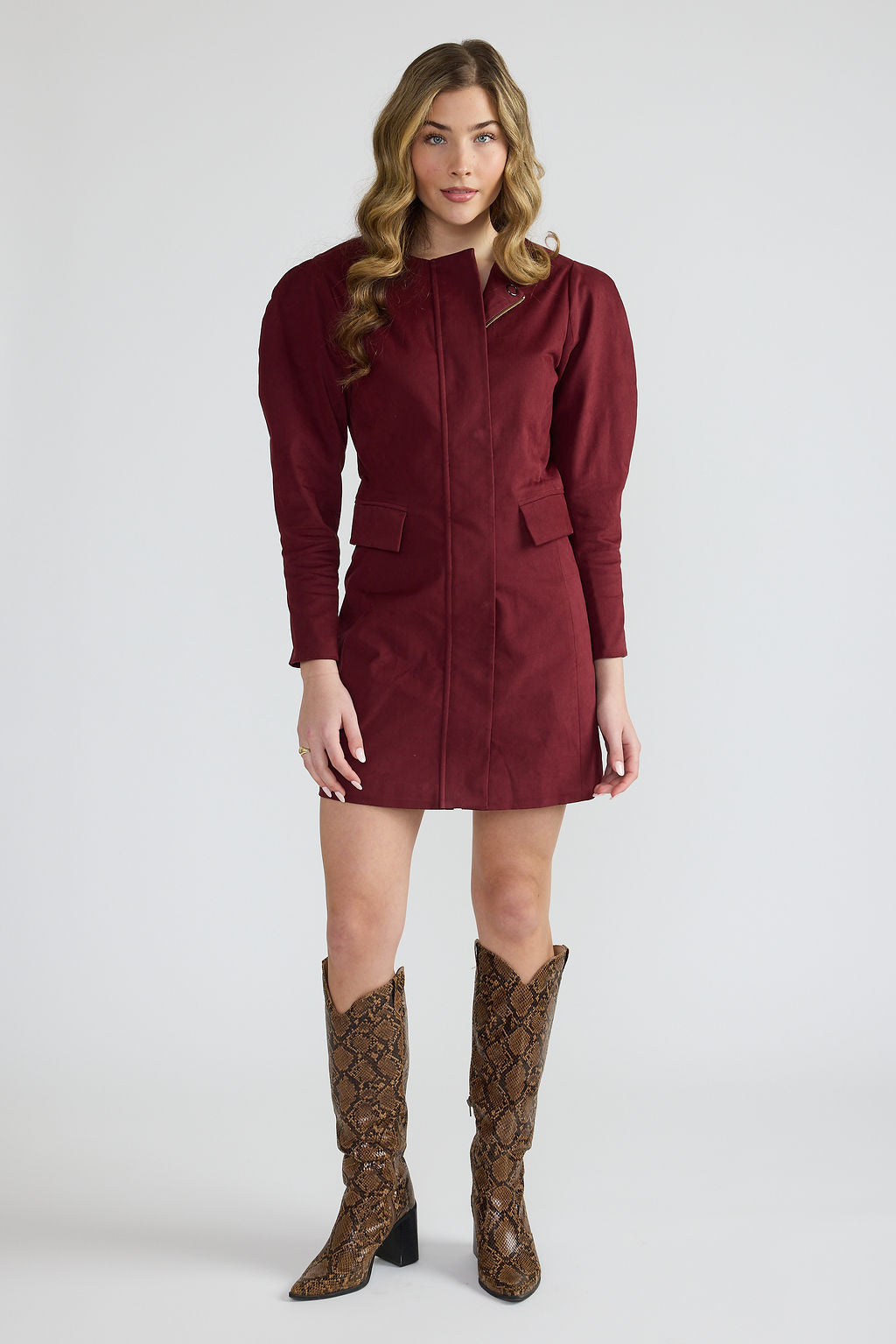 Kenton Dress - Port