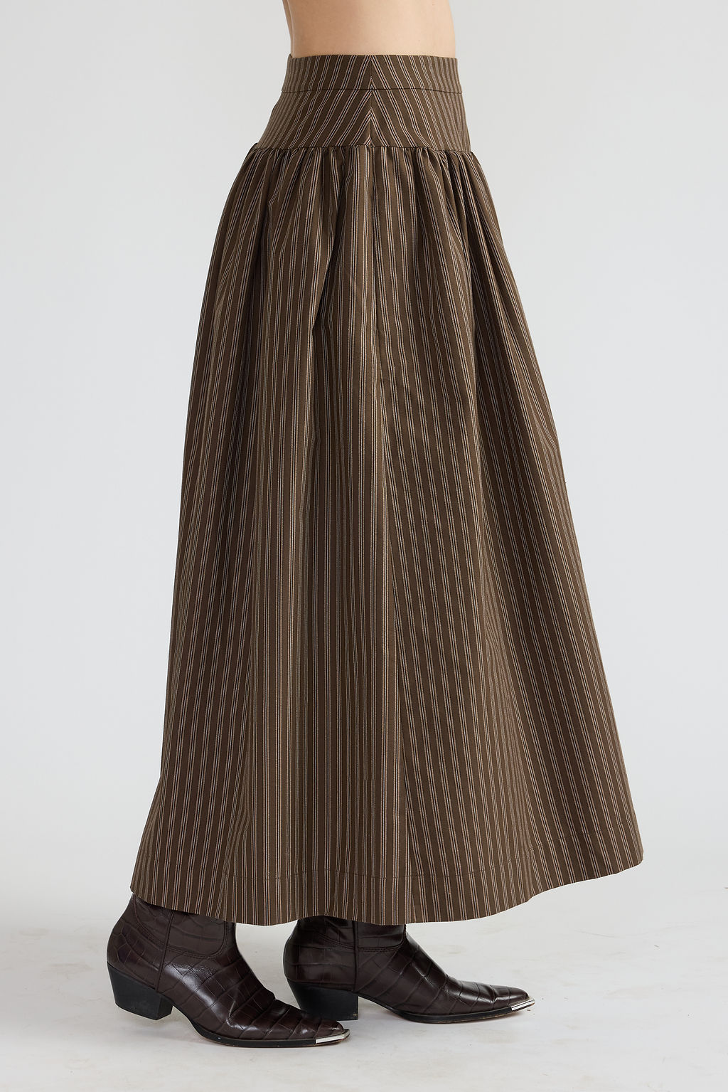 Edith Skirt - Hearth Stripe