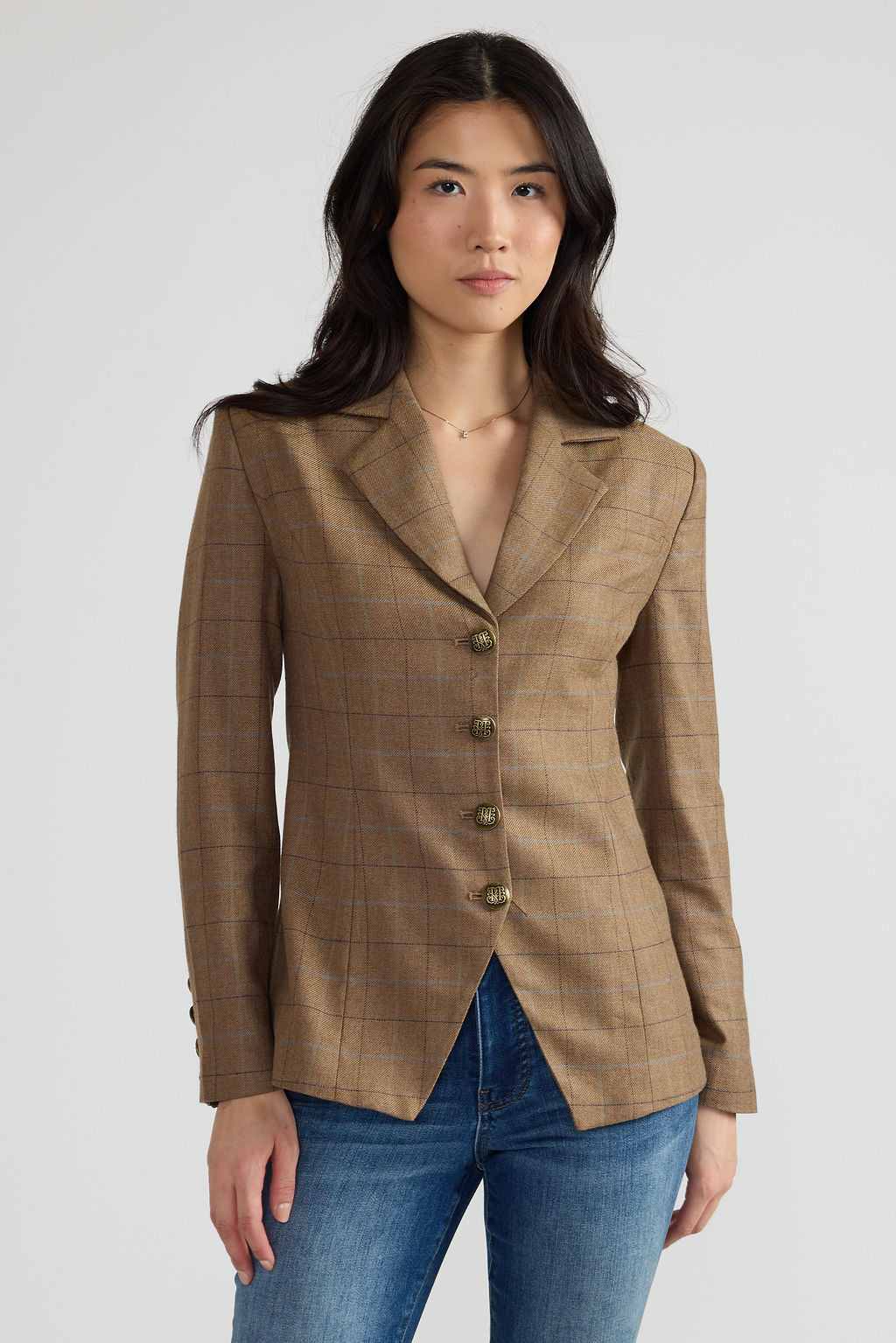 Arthur Blazer - Fawn Plaid