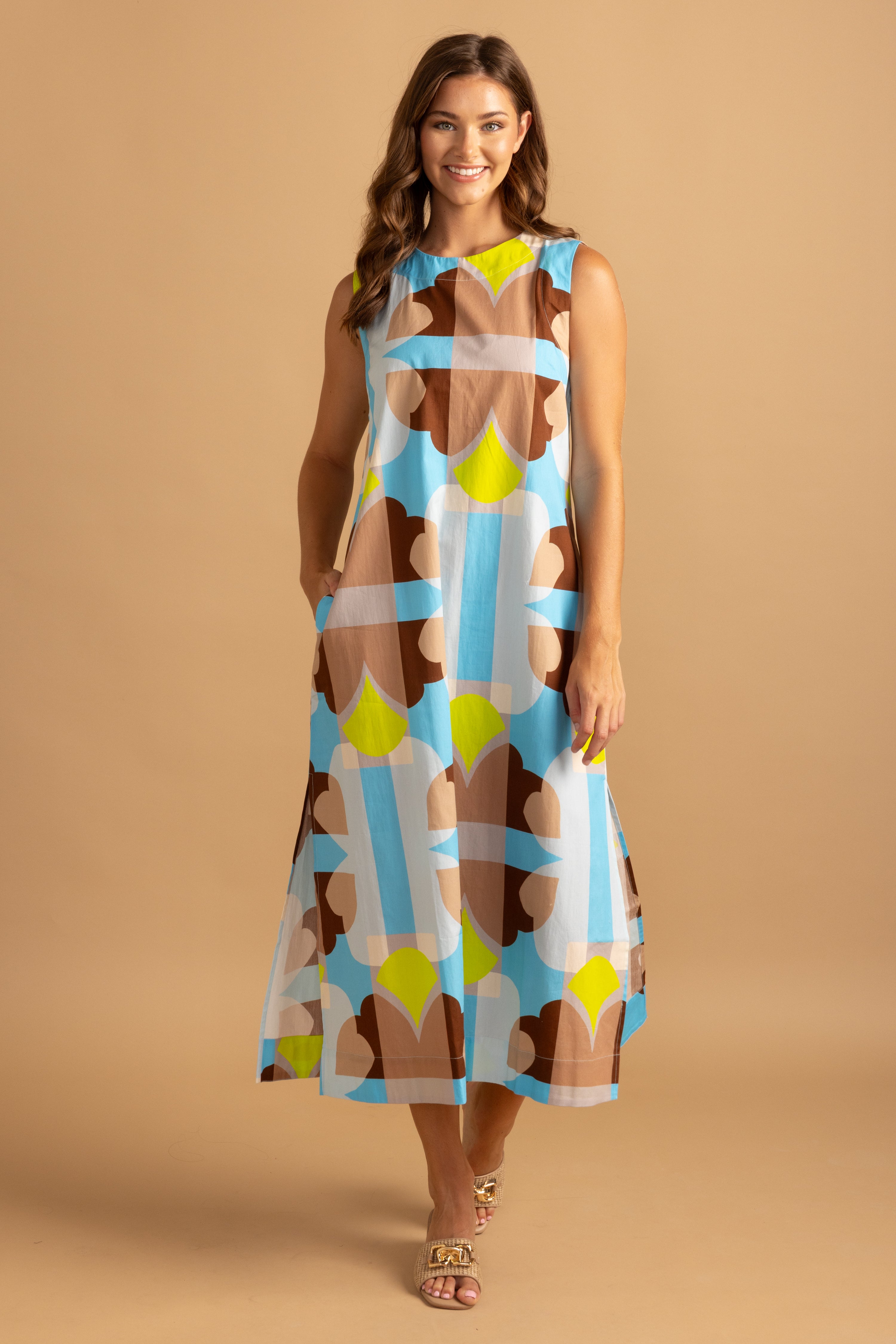 Natasha Dress - Large Deco LDE