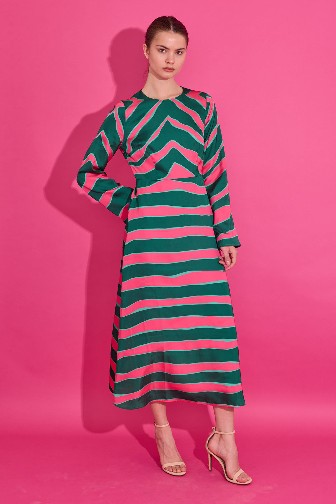 Everly Dress-Ziggy Palm