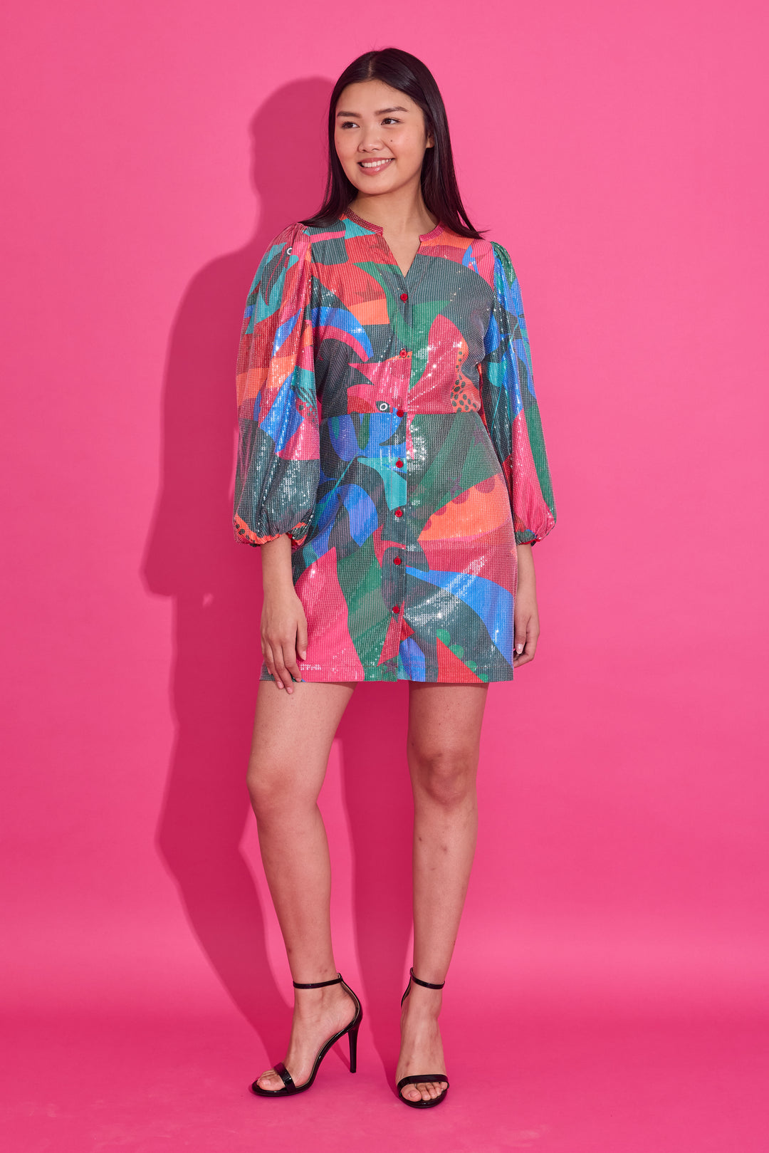 Athena Dress-Tropical Jingle