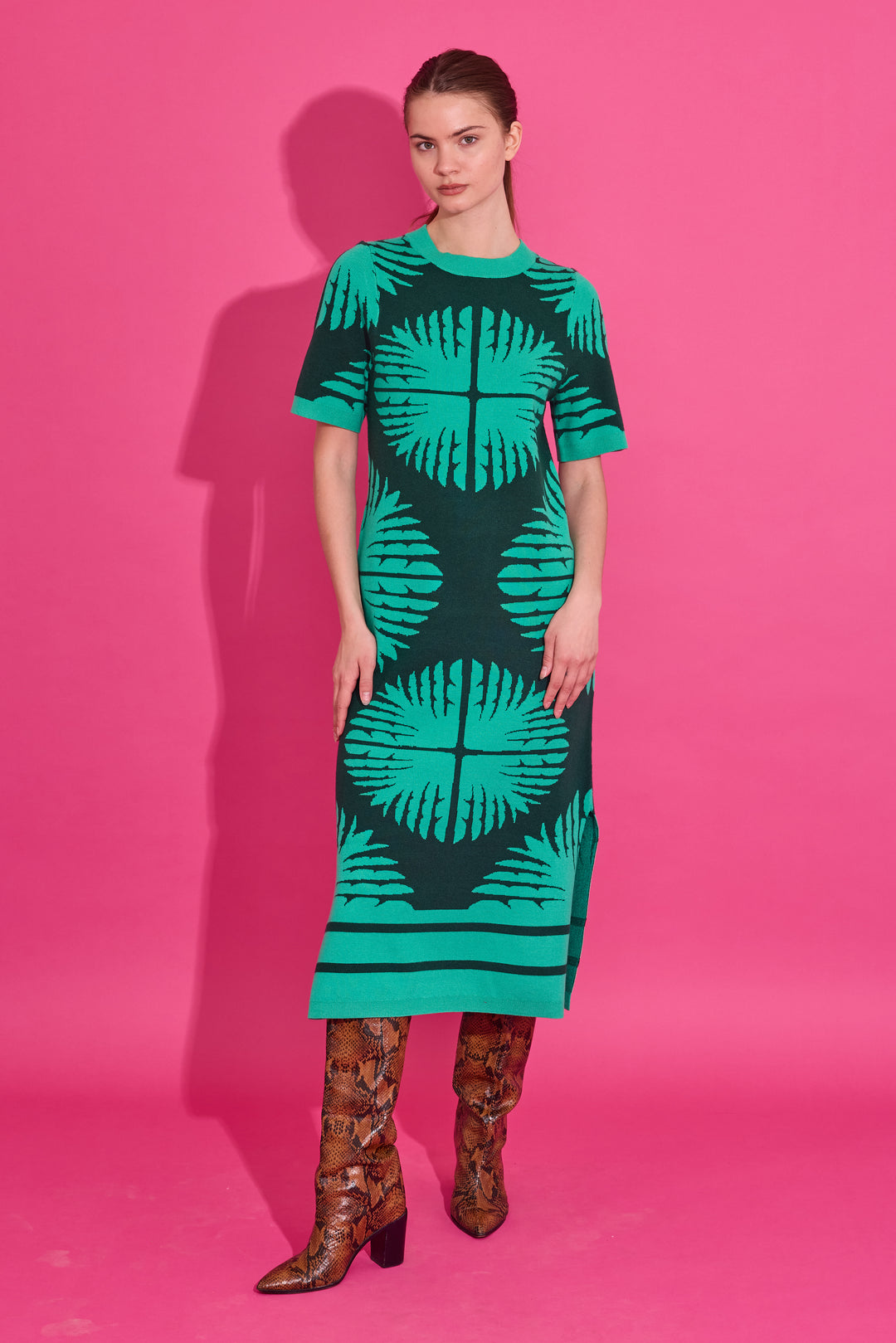 Scout Sweater Dress-Palm Royale