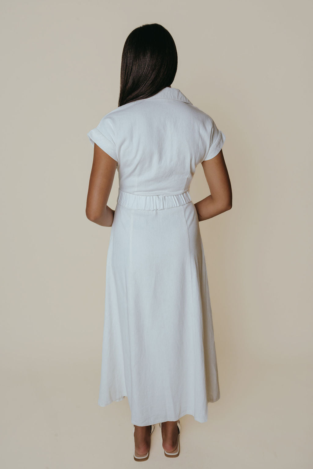 Aly Dress - Ivory