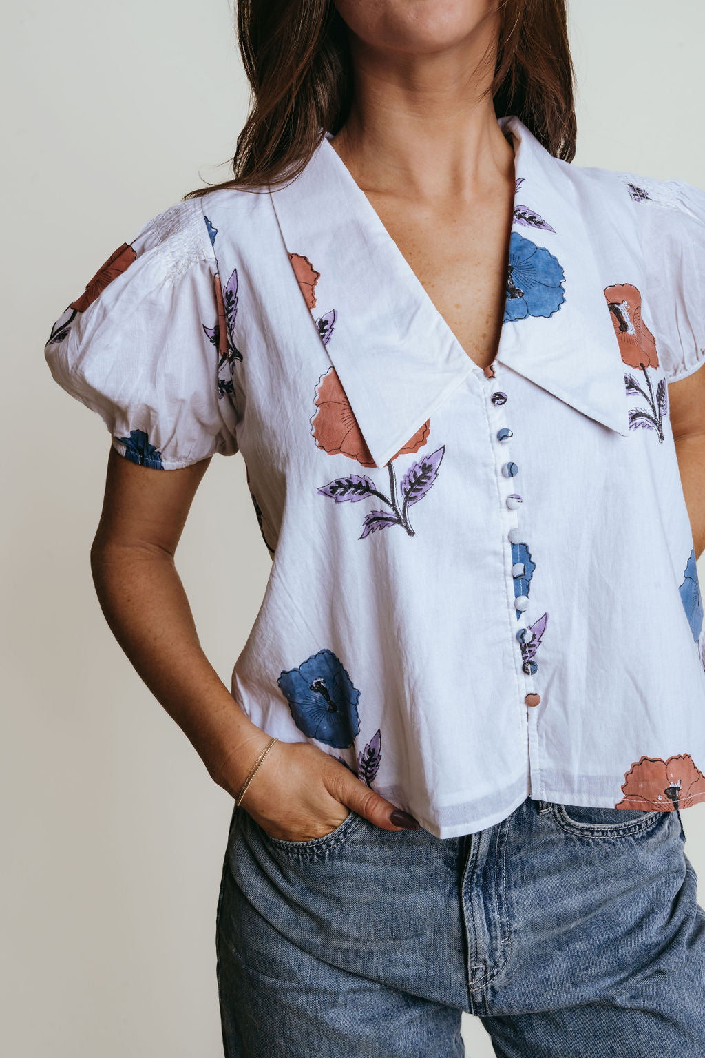 Nadia Top - Poppy