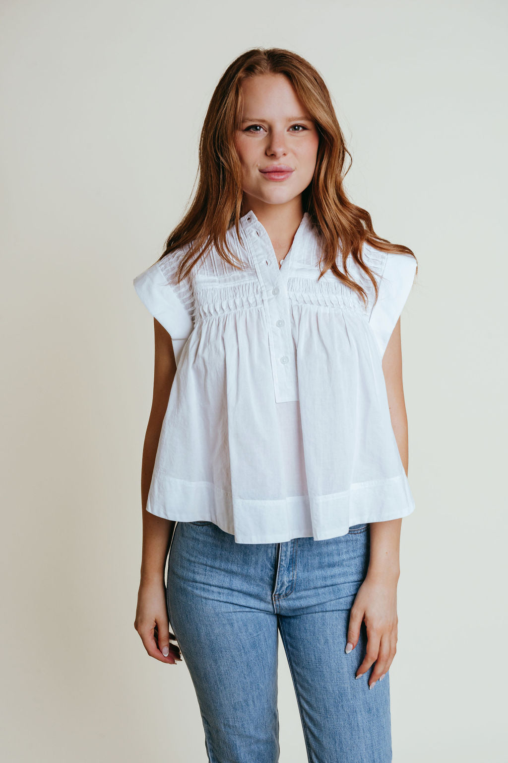 Becca Blouse - White