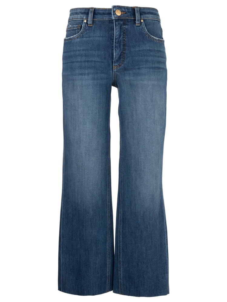 KELSEY HIGH RISE FAB AB ANKLE FLARE-NSET LEG