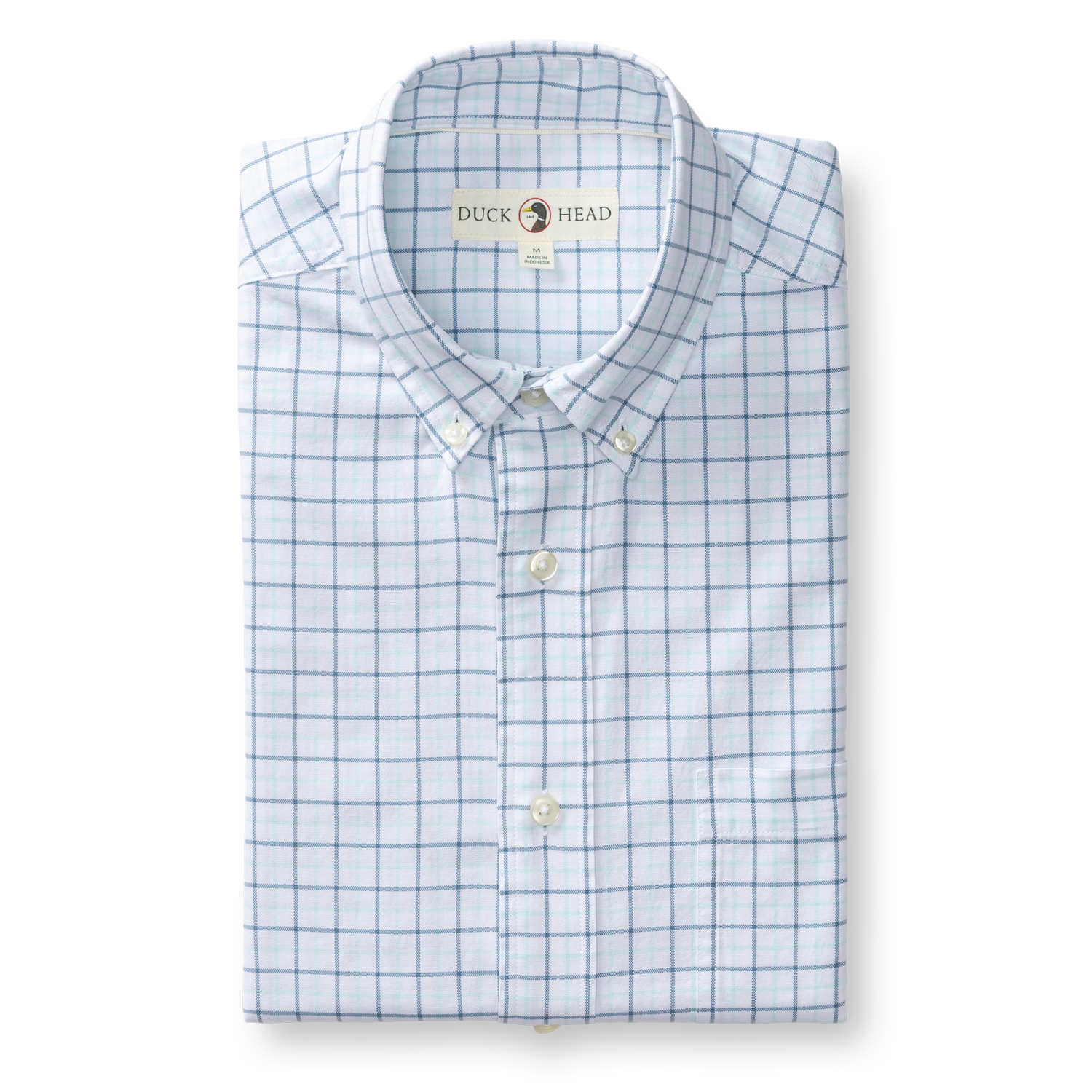 LS Cotton Oxford Sport Shirt-Kline-Sunwashed Blue