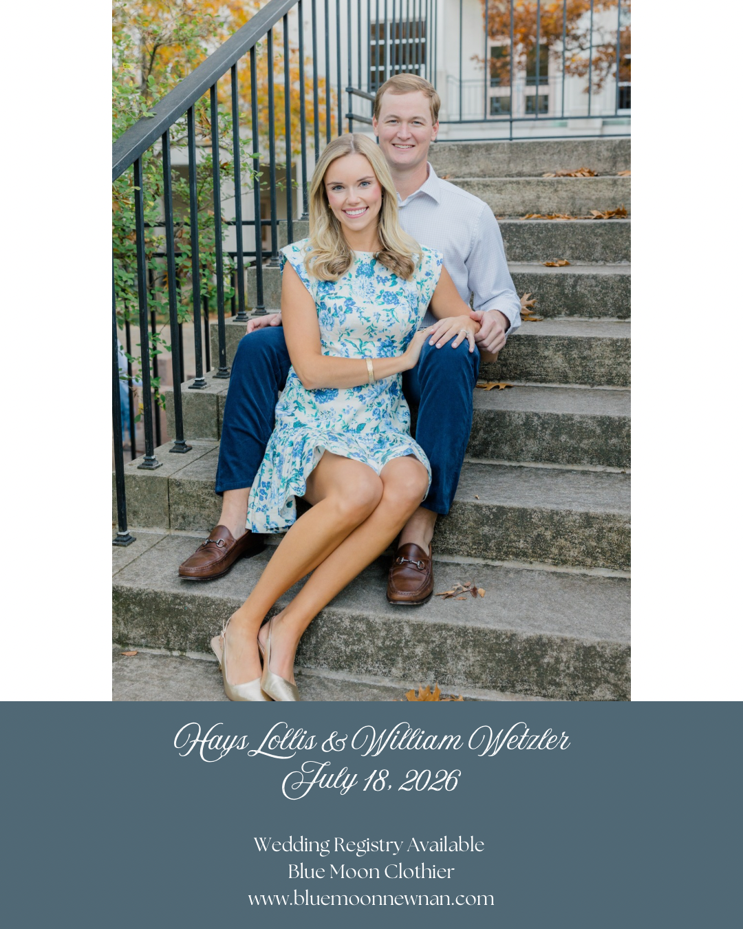 Hays Lollis & William Wetzler July 18, 2026