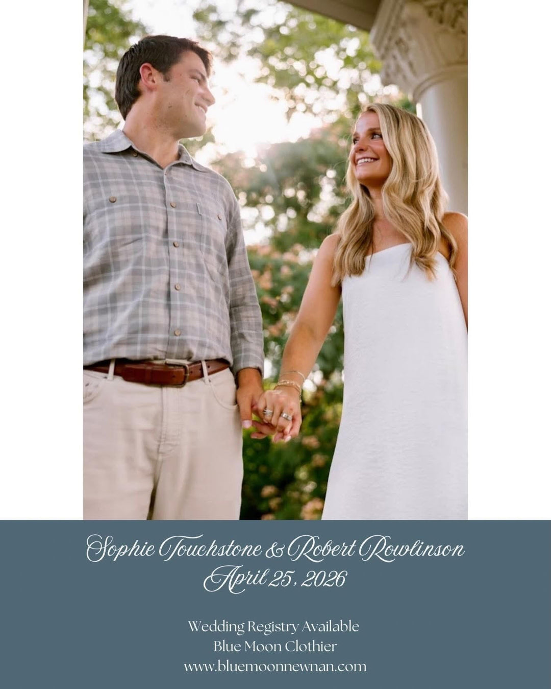 Sophie Touchstone & Robert Rowlinson - April 25, 2026