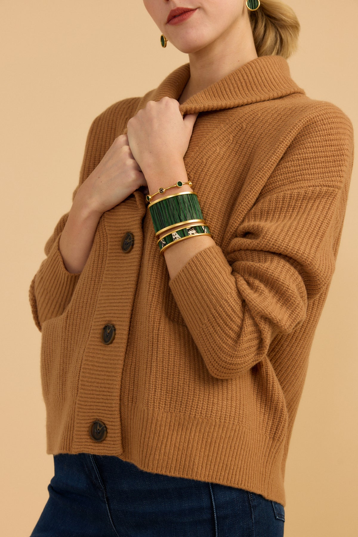 Valentine Wide Cuff Bracelet
