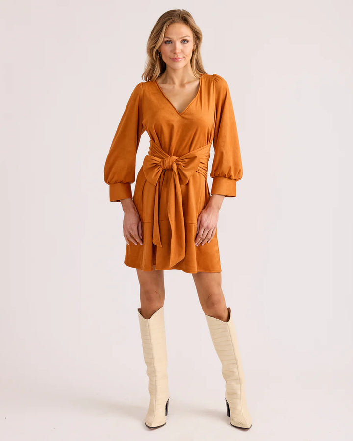 Carla Dress - Pumpkin